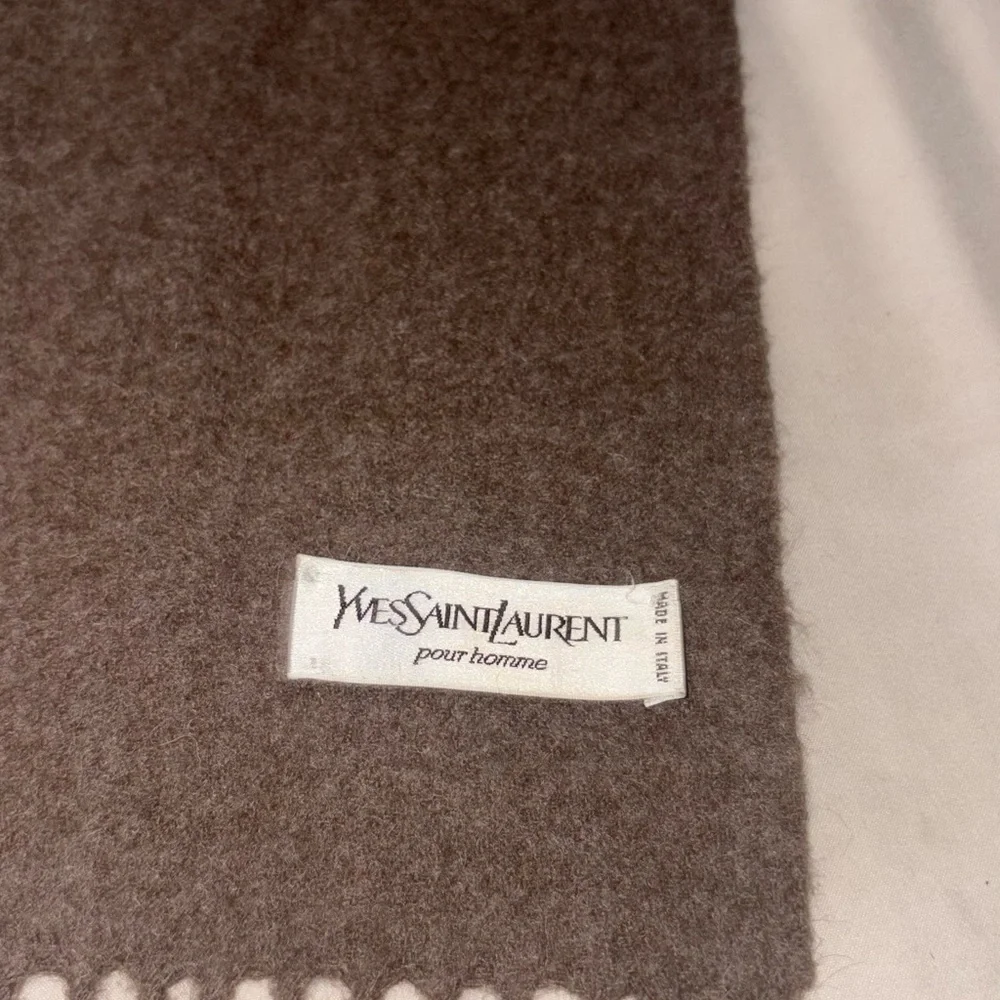 Gray Fringed Scarf - Picture 3 of 7